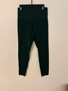 Aerie OFFLINE High-Rise Leggings in Forest Green